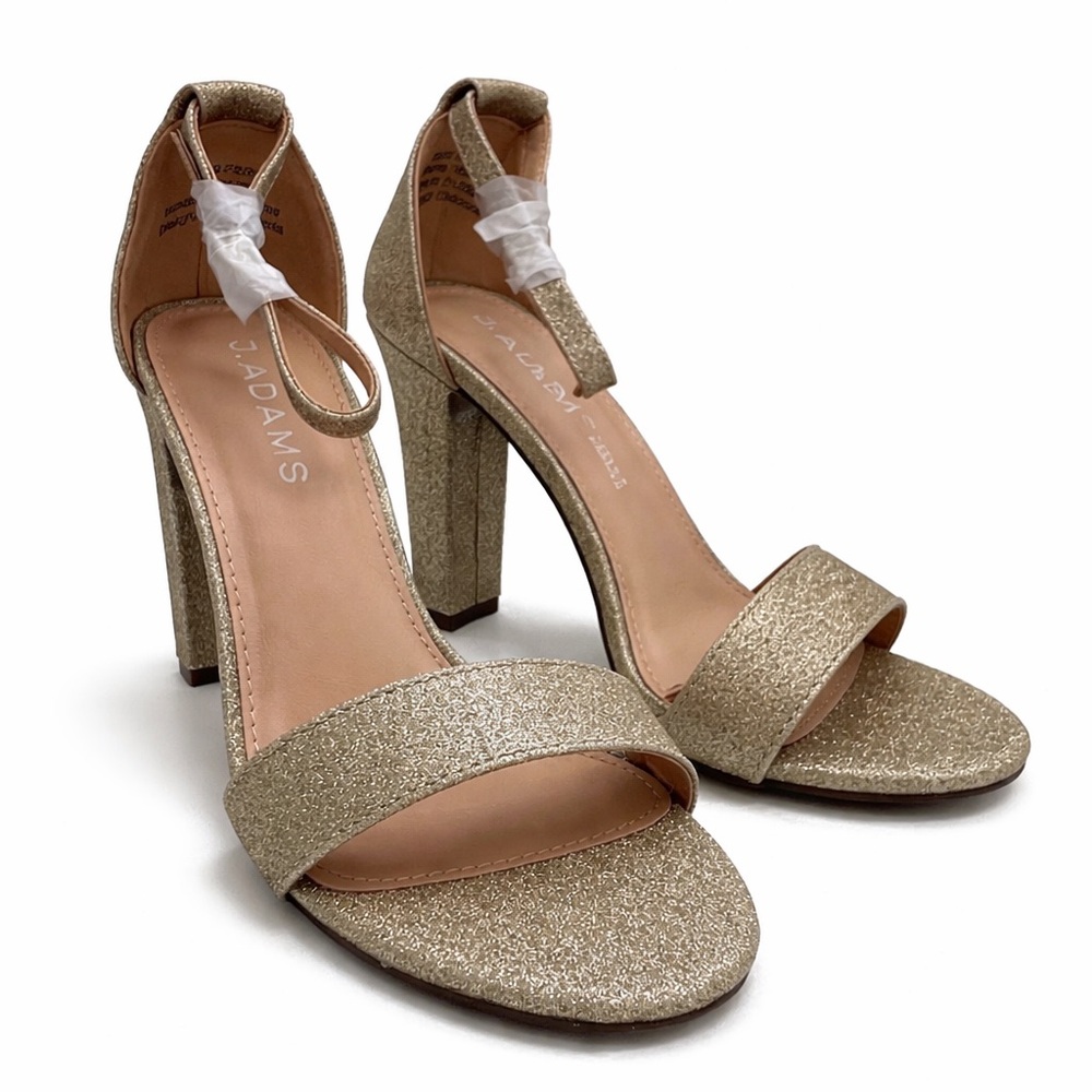 Adams Glittering Gold Women's Heels